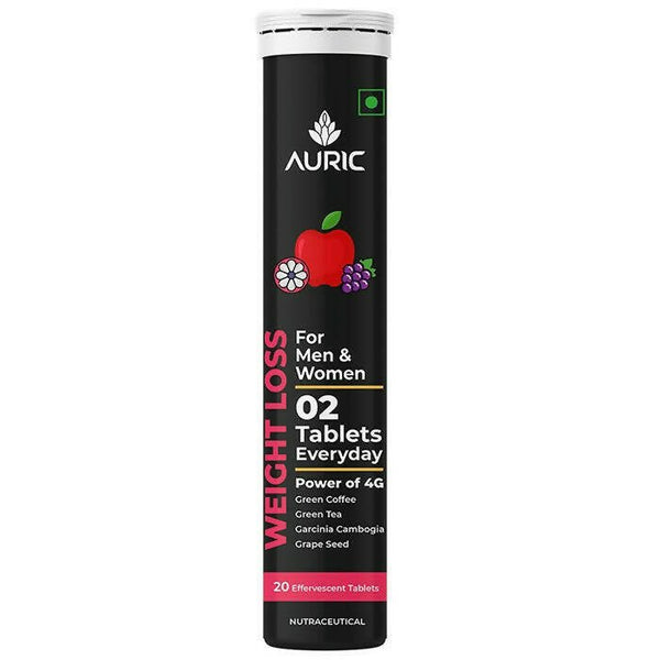 Auric Weight Loss Effervescent Tablets - Distacart