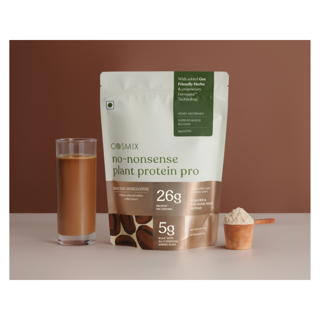 Cosmix no nonsense Plant Protein Pro Malnad Arabica Coffee