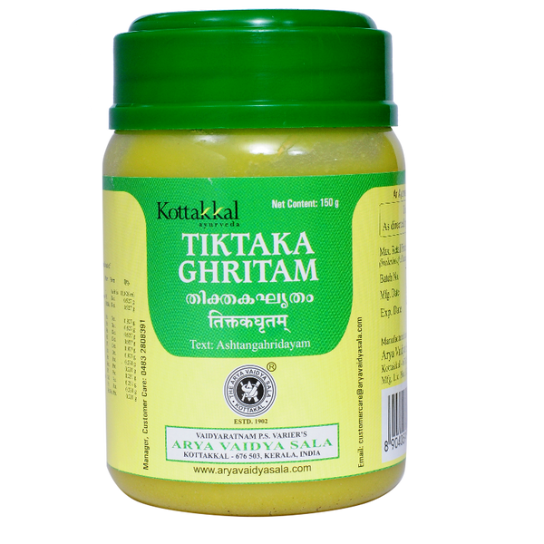 Kottakkal Arya Vaidyasala - Tiktaka Ghritam - Distacart