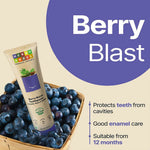 Thumbnail for Herby Angel Berry Burst Toothpaste for Kids
