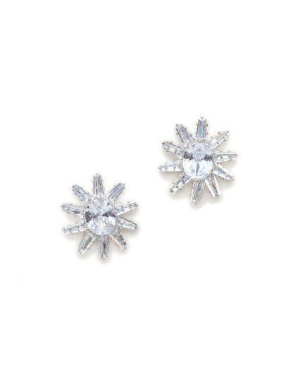 stone stud (white) - Ruby Raang - Distacart