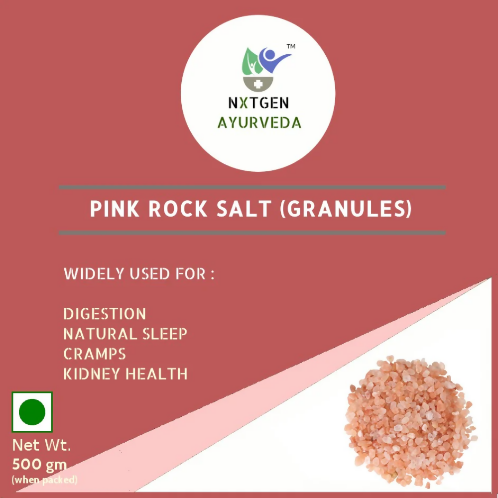 Nxtgen Ayurveda Pink Rock Salt Granules - Distacart