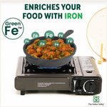 Thumbnail for The Indus Valley CASTrong Cast Iron Cookware Set: Tawa+ Kadai+ Frypan, Kitchen Set for Home, Pre-seasoned, 100% Pure, Induction, Tadka Pan