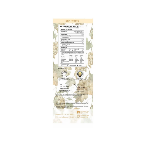 Tassyam Organics Premium Green Raisins - Box - Distacart