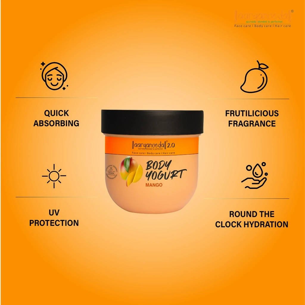Aaryanveda Body Yogurt - Mango