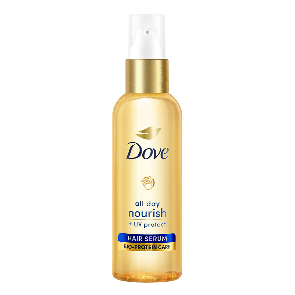 Dove All Day Nourish + UV Protect Hair Serum With Bio Protein Care - Distacart