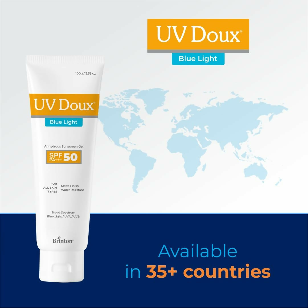 Brinton Uv Doux Blue Sunscreen Gel - Dista