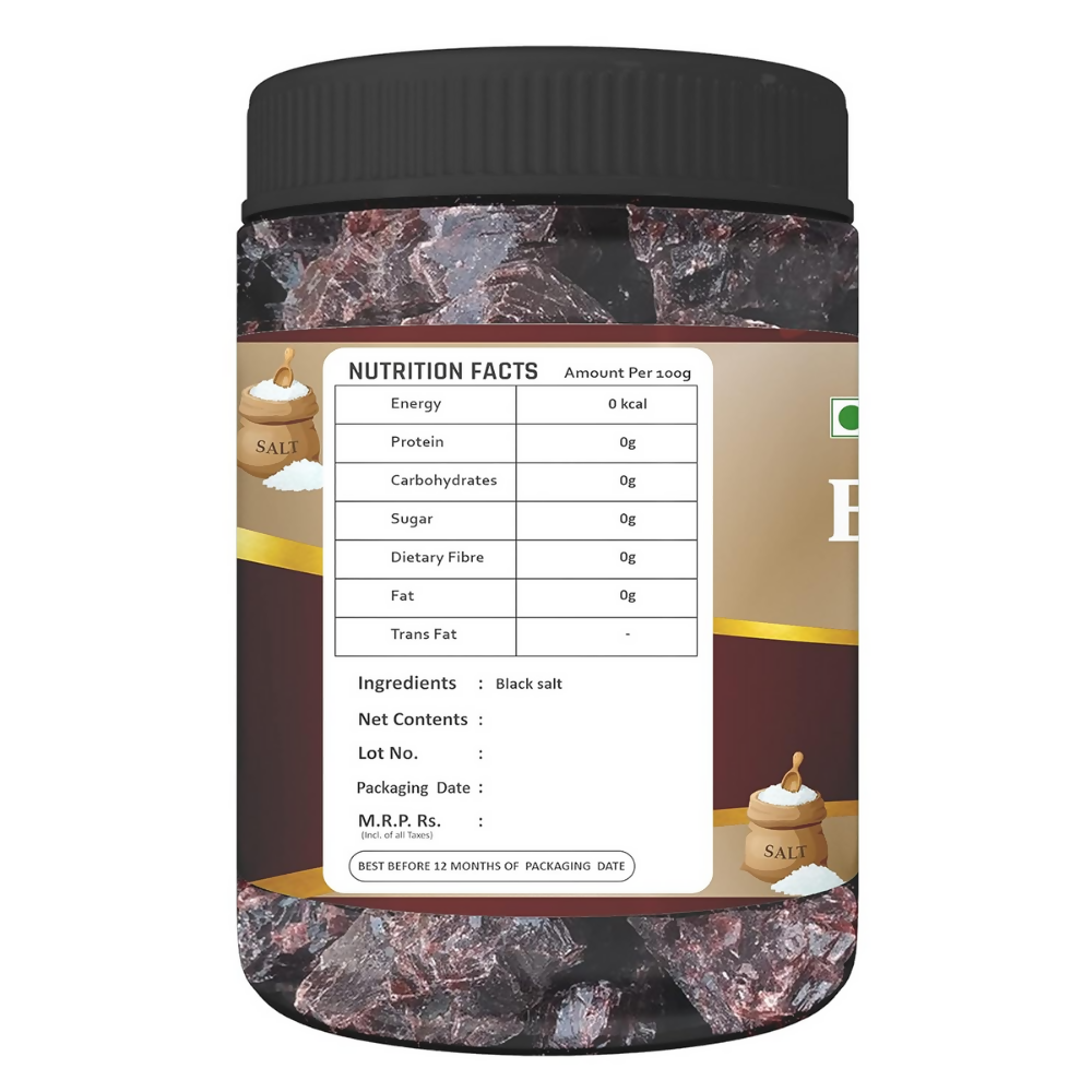 Farm & Farmers Black Salt Whole/Kala Namak - Distacart