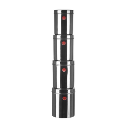 Sumeet Stainless Steel Vertical CanistersUbha DabbaStorage Containers - Dista