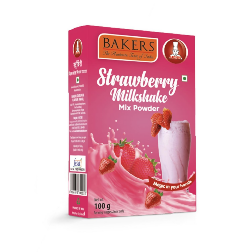 BAKERS Milk Shake Mix - Chocolate, Butterscotch, Vanilla & Strawberry - Dista