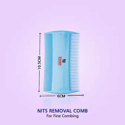 Bronson Professional Lice And Nits Removal Comb Big Size - Dista