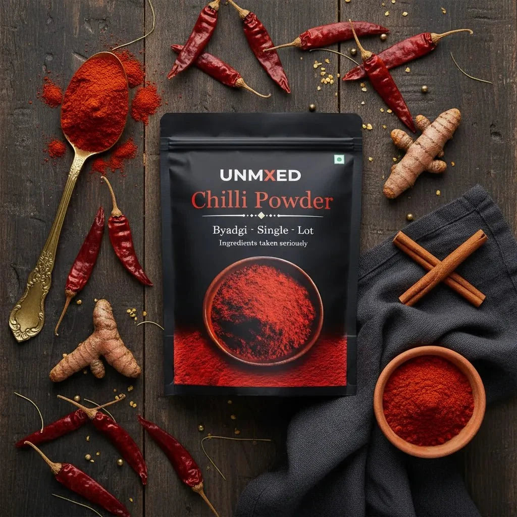 unmixed byadgi chilli powder