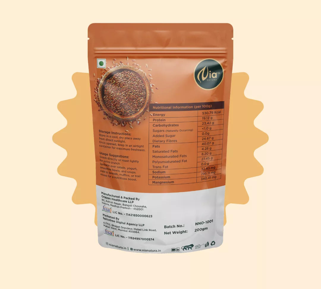 Nia Natura Flax Seeds - Dista