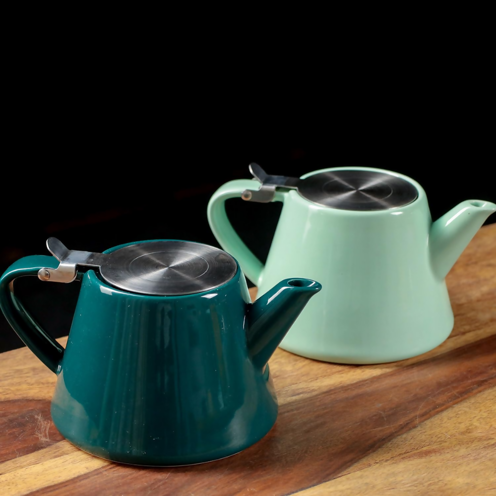 Udyan Tea Muse Teapot with Infuser - Jade Green - Dista
