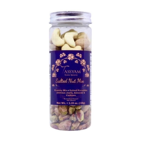 Tassyam Organics Premium Salted Nut Mix - Distacart