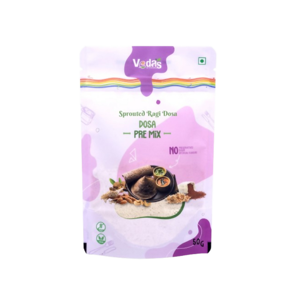 Vedas Kitchen Sprouted Ragi Millets Dosa Premix - Dista
