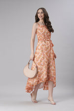 Thumbnail for Souchii Floral Print Tiered Dress – Flowy Fit & Flare