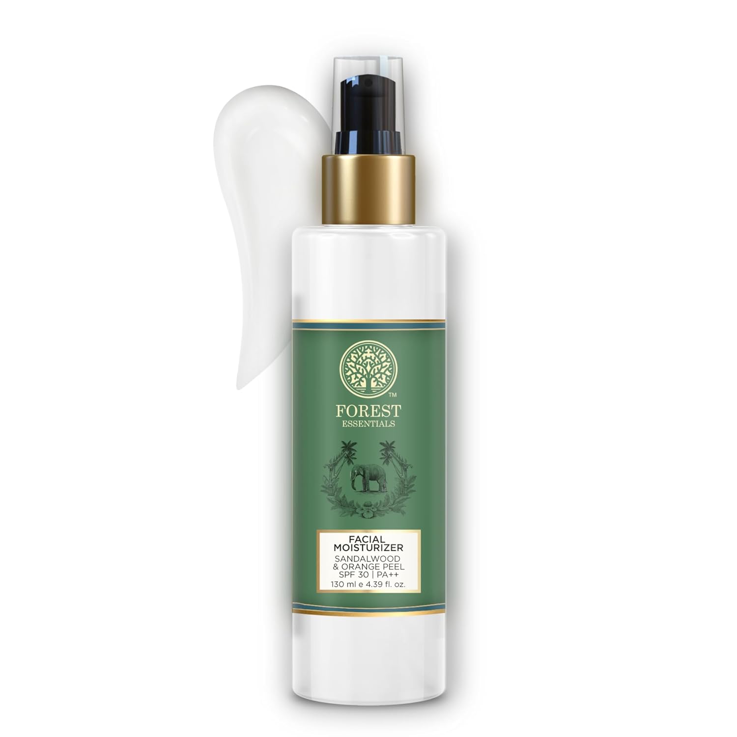 Forest Essentials Hydrating Facial Moisturiser with SPF 25 - Sandalwood & Orange Peel - Distacart