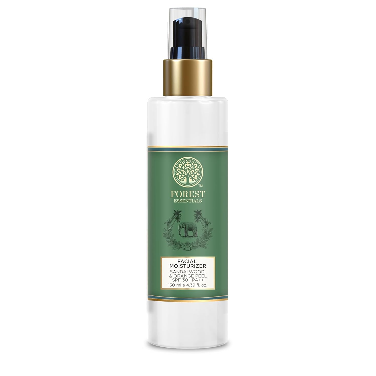 Forest Essentials Hydrating Facial Moisturiser with SPF 25 - Sandalwood & Orange Peel - Distacart