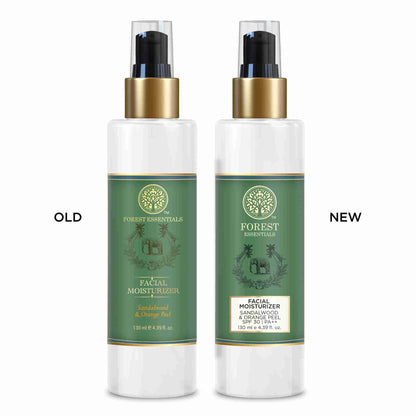 Forest Essentials Hydrating Facial Moisturiser with SPF 25 - Sandalwood & Orange Peel - Distacart