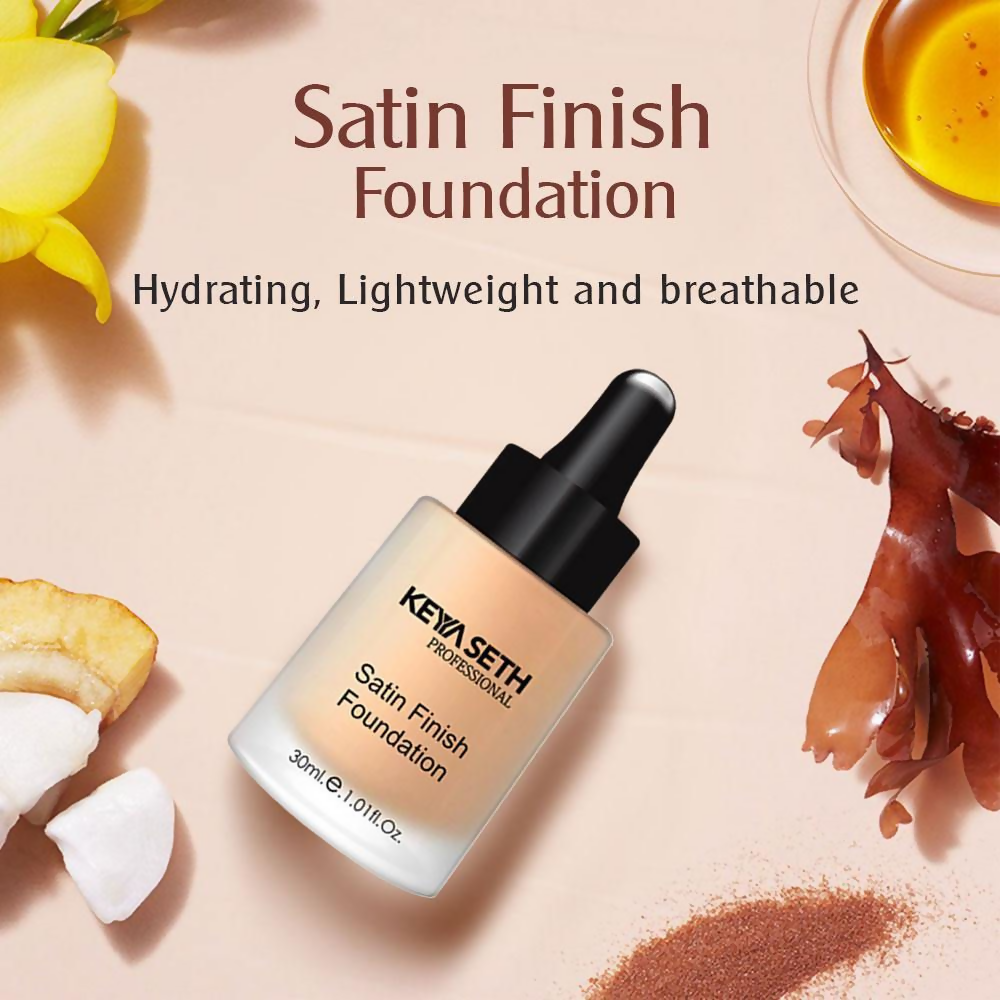 Keya Seth Aromatherapy Professional Satin Finish Foundation - Shade 1 - Distacart