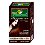 Thumbnail for VedicAyurveda Natural Brown Hair Color - Dista