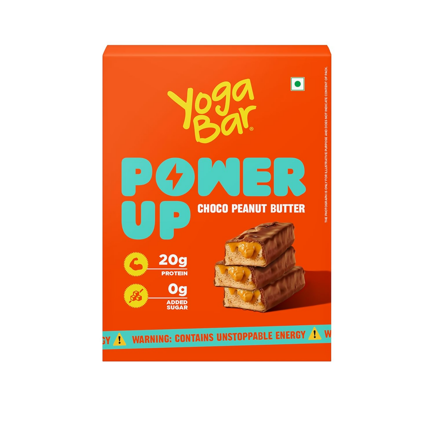 Yoga Bar Power Up 20g Protein Bar Choco Peanut Butter Bars, Coffee Rush Bars - Distacart