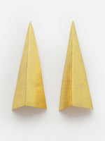 Thumbnail for NVR Women Gold-Plated Geometric Shape Drop Earrings - Distacart