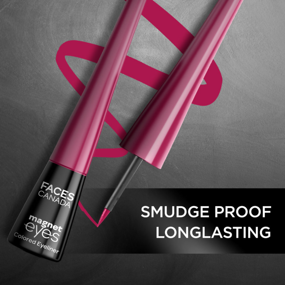 Faces Canada Magneteyes Colored Eyeliner - Graceful Burgundy 05 - Distacart