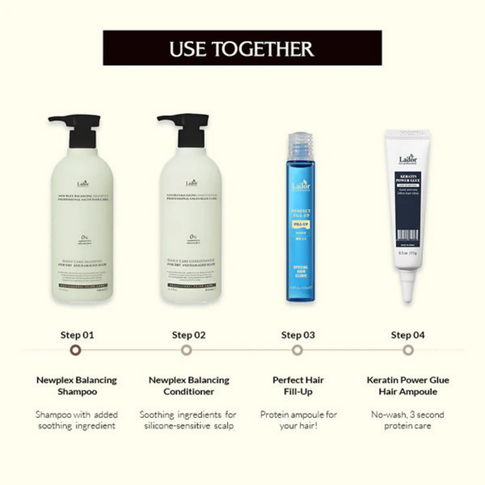 La'dor Newplex Balancing Shampoo - Scalp Soothing Korean Shampoo for Dry Hair - Distacart