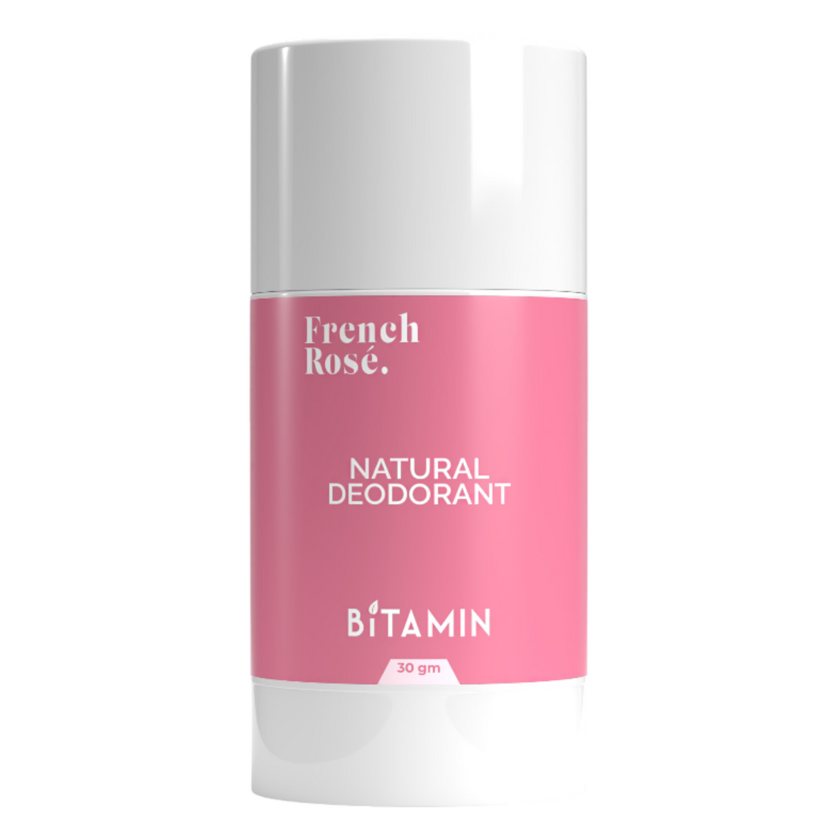 Bitamin French Rose Natural Deodorant Roll On - Distacart