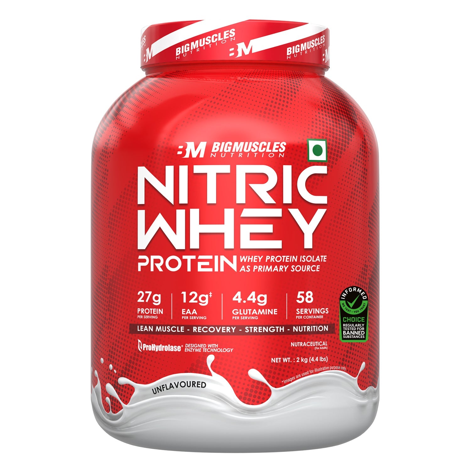 Big Muscles Nutrition Nitric Whey Protein - Distacart