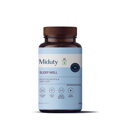 Miduty by Palak Notes Sleep Well Capsules - Distacart