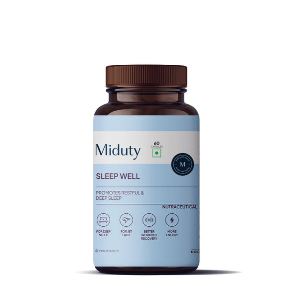 Miduty by Palak Notes Sleep Well Capsules - Distacart