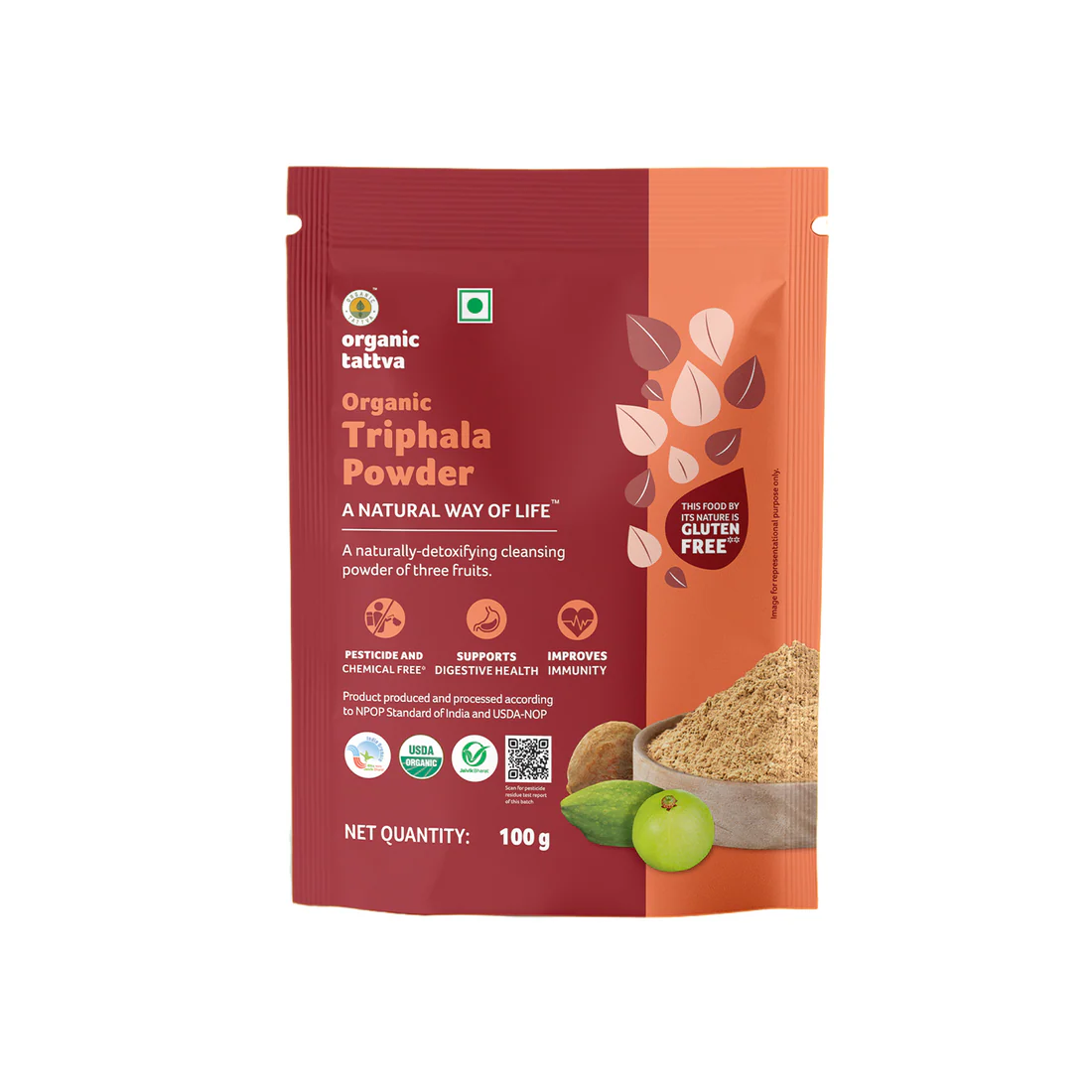 Organic Tattva Triphala Powder - Dista