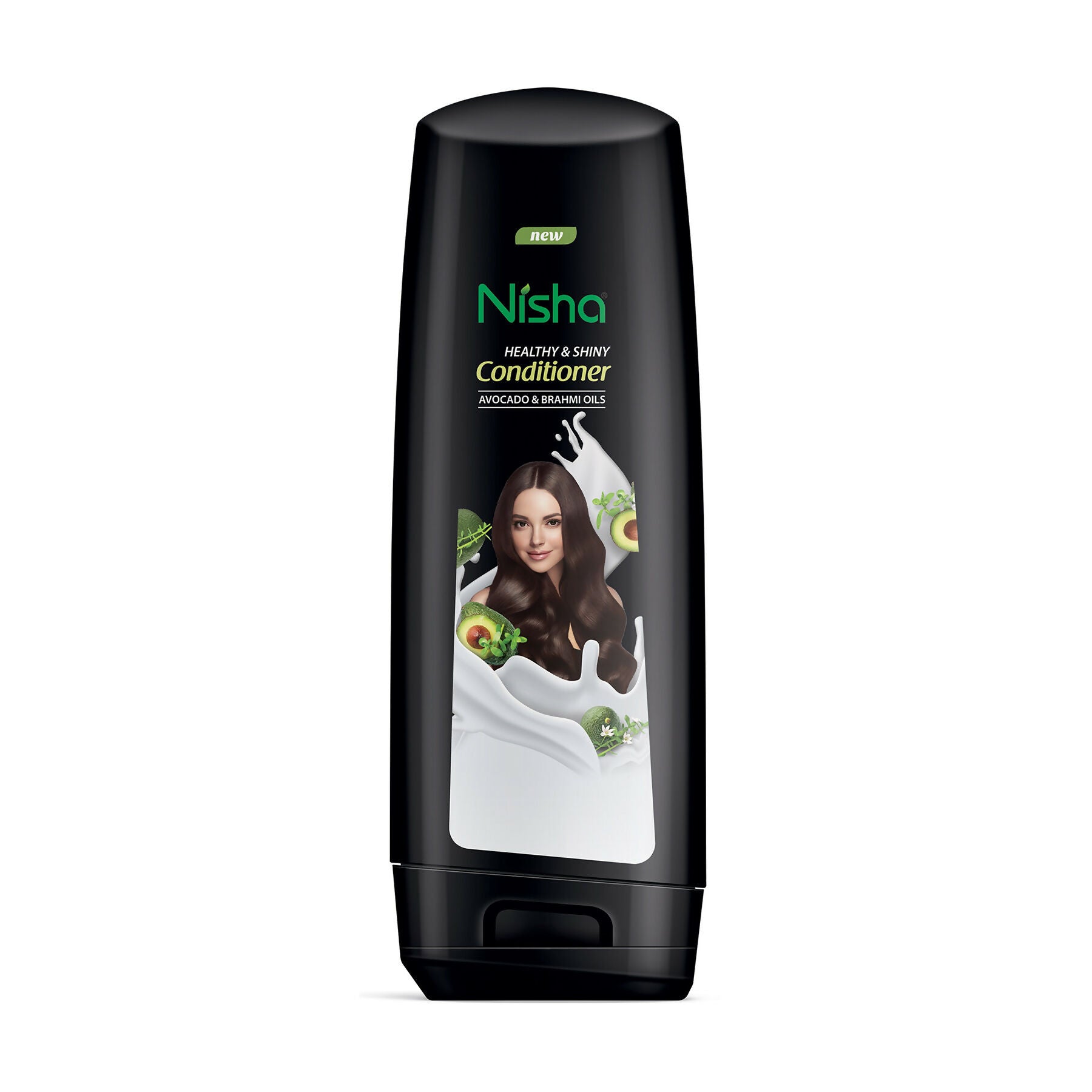 Nisha Conditioner For Women, Healthy & Shiny Formula With Avocado & Brahmi Oils - Distacart