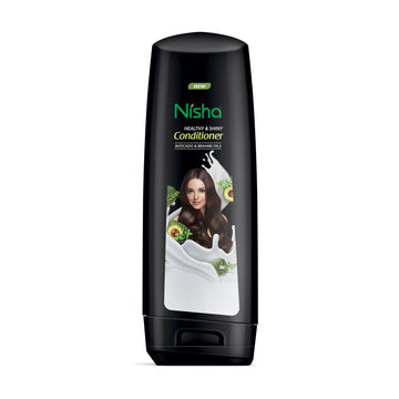 Nisha Conditioner For Women, Healthy & Shiny Formula With Avocado & Brahmi Oils - Distacart