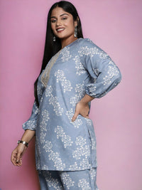 Thumbnail for Ahalyaa Women's Traditional wear Tunic - Grey - Distacart