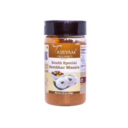 Tassyam Organics South Special Sambhar Masala - Distacart