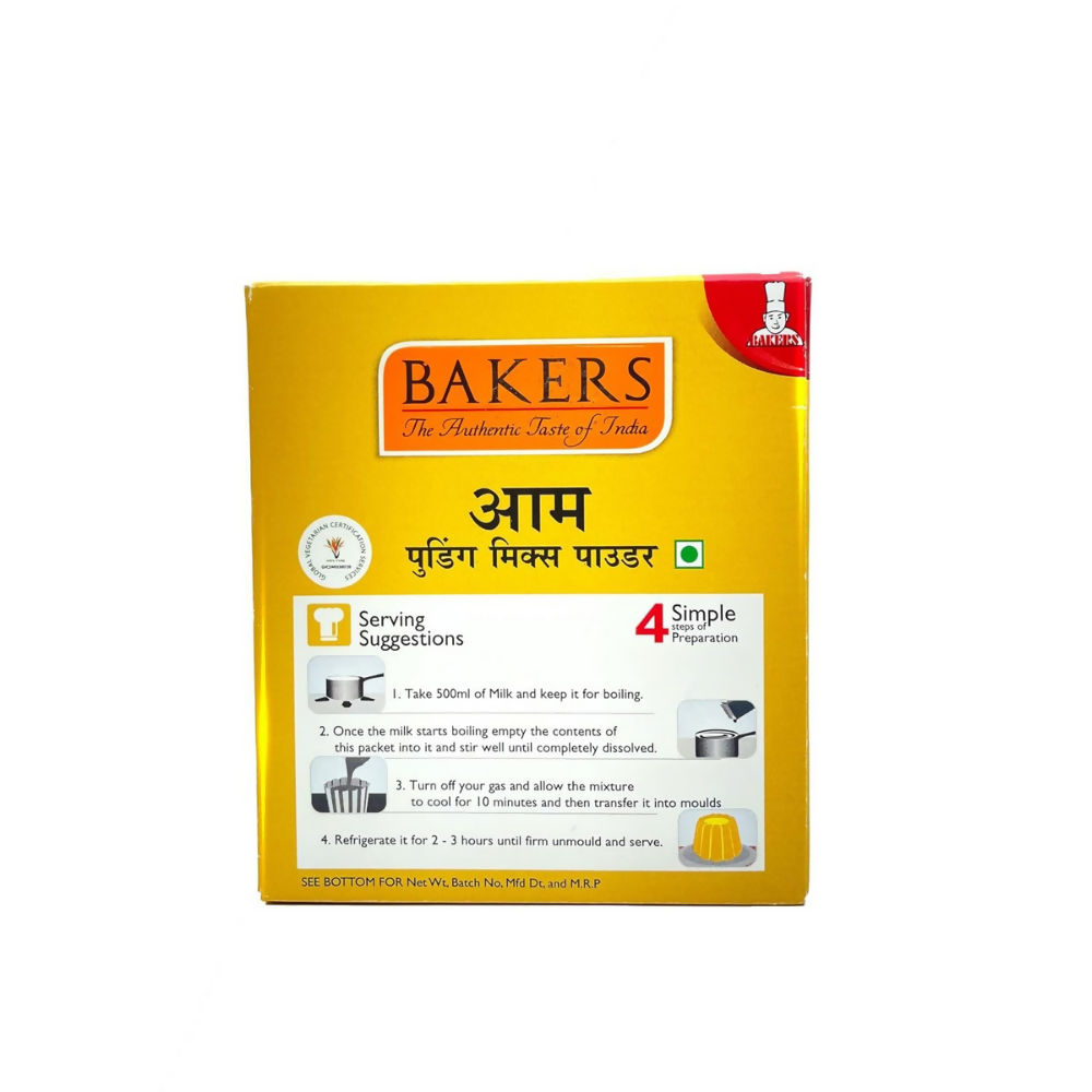 BAKERS Instant Pudding Mix - Mango Flavor - Dista