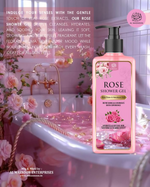 Thumbnail for Al Masnoon Rose Shower Gel with Himalayan Pink Salt – Luxurious - Distacart