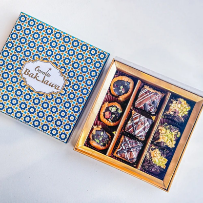 Gwalia Sweets Assorted Chocolate Baklawa Box - Distacart