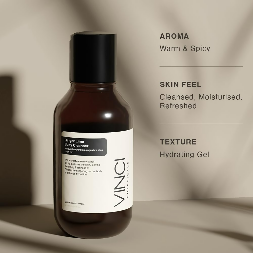 Vinci Botanicals Bergamot Geranium Body Cleanser - Distacart