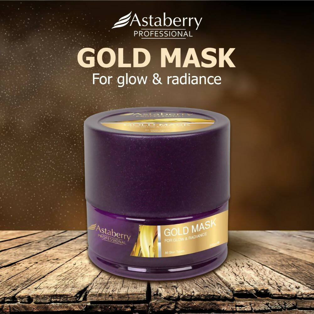 Astaberry Professional Gold Face Mask - Distacart