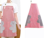 Thumbnail for Yanci Waterproof Kitchen Apron With Pockets-Red - Dista