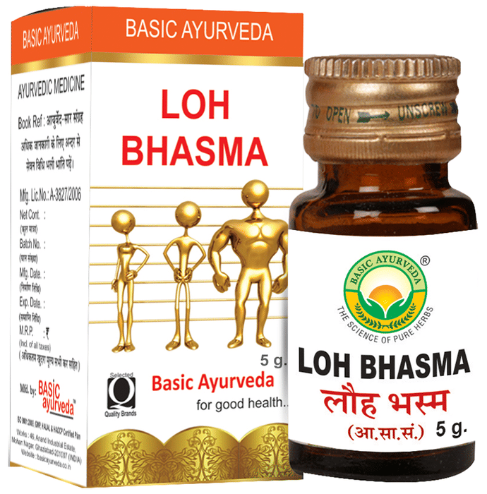 Basic Ayurveda Loh Bhasma - Distacart