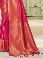 Thumbnail for Astita Silk Pink Saree