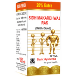 Thumbnail for Basic Ayurveda Sidh Makardhwaj Ras with Gold - Distacart