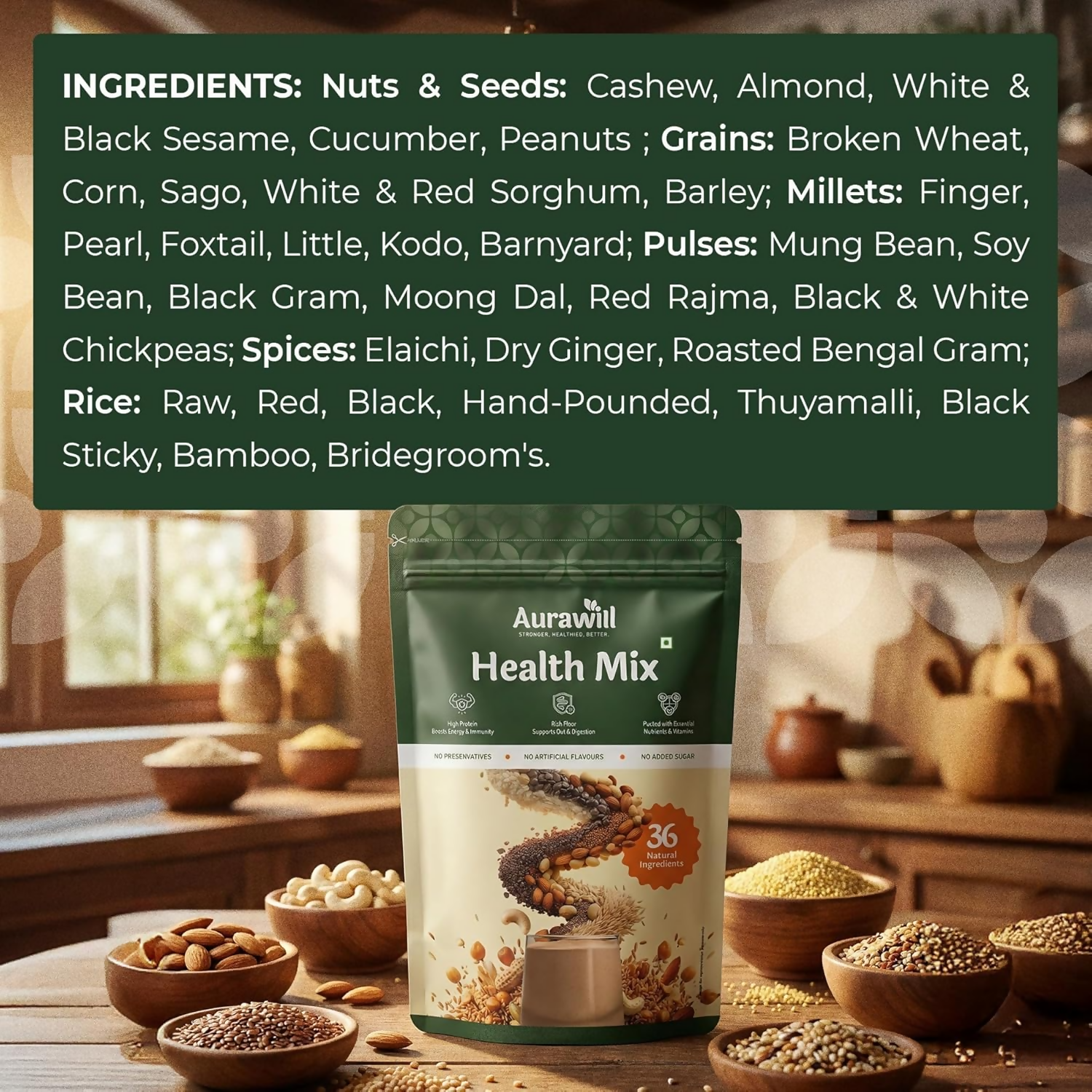 Aurawill Health Mix Powder - Dista