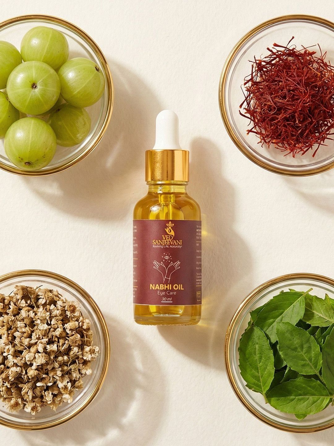Ved Sanjeevani Eye Care Nabhi Oil - Dista